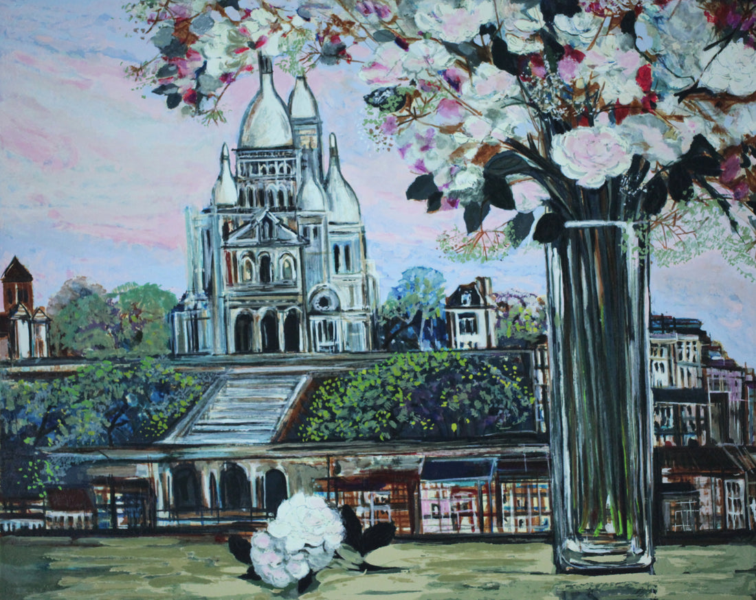 1995年軽井沢プリンンスショッピングプラザとギャラリーヴァンドフランスのオープンとフランス絵画の巨匠ミッシェル・アンリ=花を描く幸福の画家