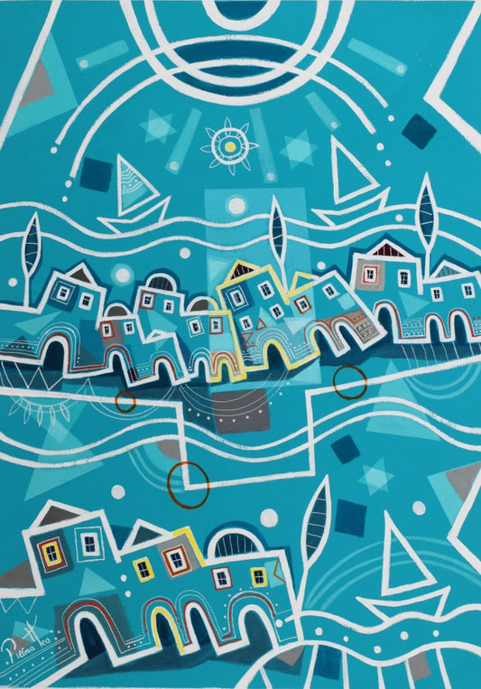 ピエルマテオ <幸福な時間> 油彩20号