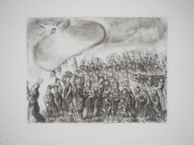 マルク・シャガール 【出エジプト】1939年 44x33.5cm  オリジナルエッチング サイン無