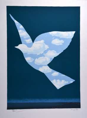 René Magritte The Sky Bird