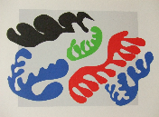 アンリ・マチス    【ラグーン】2006年 サイズ58x79cm  リトグラフ  刷り込みサイン入り