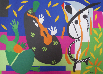 アンリ・マチス    【王の悲しみ】2007年 サイズ60x80cm  リトグラフ