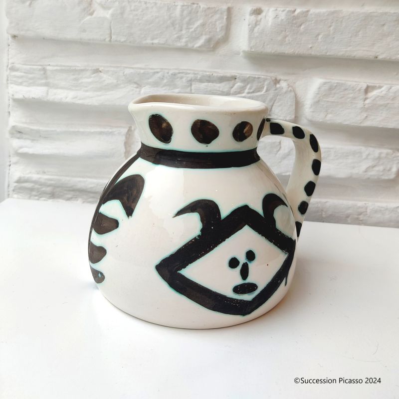 パブロ・ピカソ <ピッチャーヘッド> 陶器