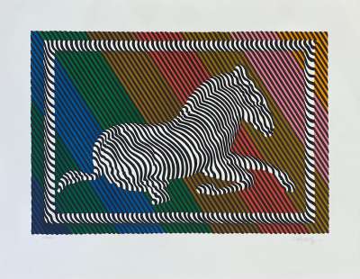 Victor Vasarely Zebra 3