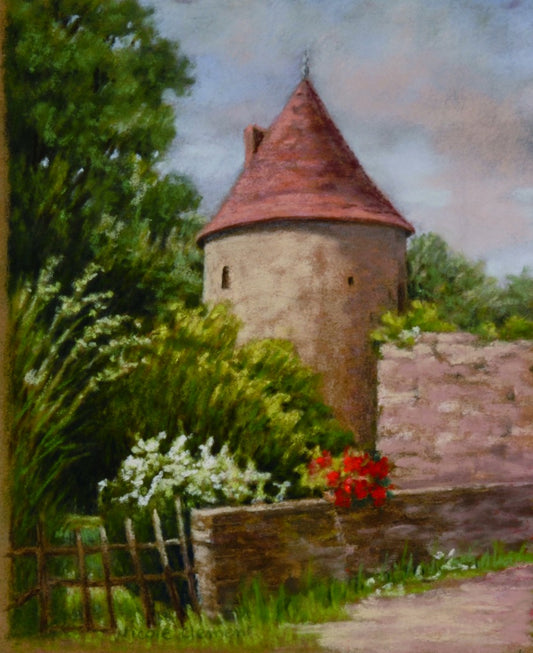 Nicole Clement <Garden Silo> 粉彩 3F