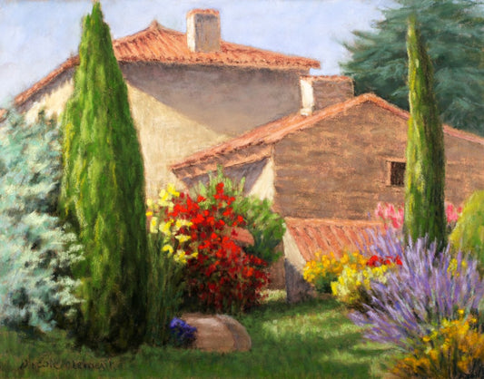 妮可·克莱门特《阿让的夏日之光》粉彩画 No. 5F