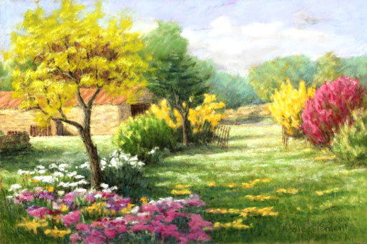 Nicole Clement <别墅入口> 粉彩 5P