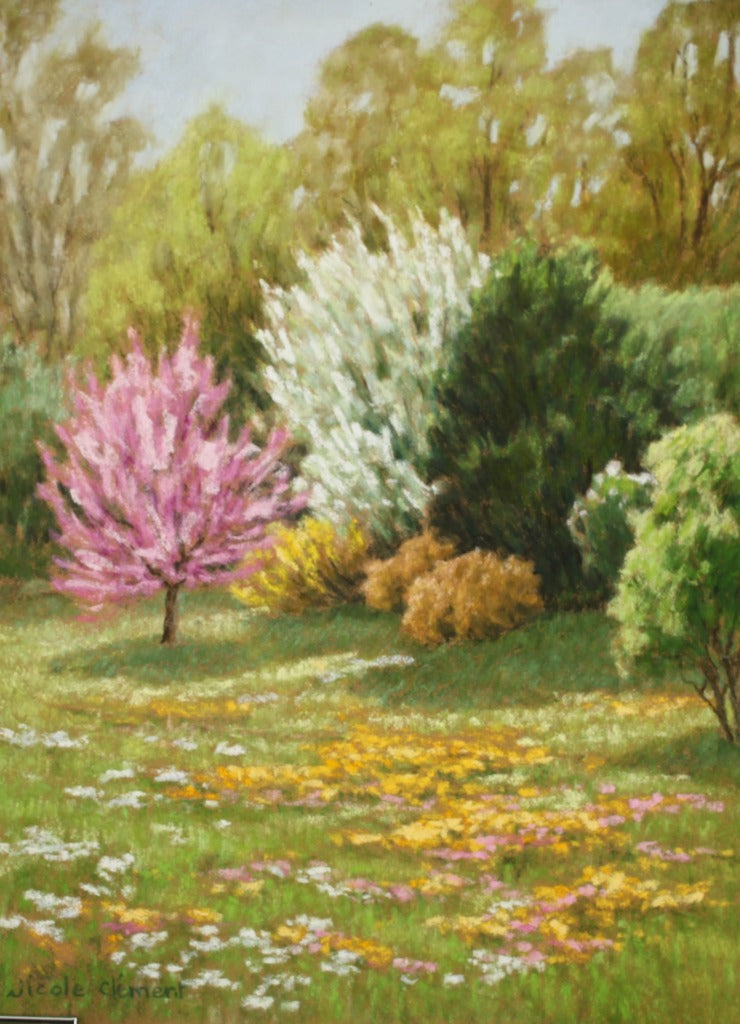 妮可·克莱门特《五月阳光》粉彩画 5 号