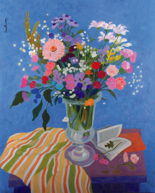 ダニエル・クチュール 【透明なか敏】油彩40号 2010年制作【額付】。