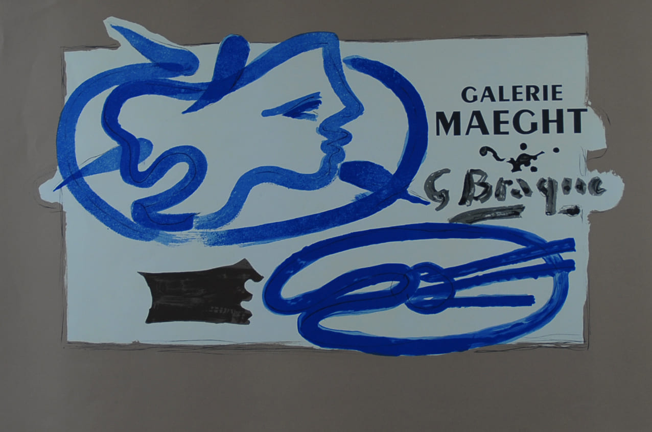 ジョルジュ・ブラック 【ギャルリーマーグブラック展ポスター】