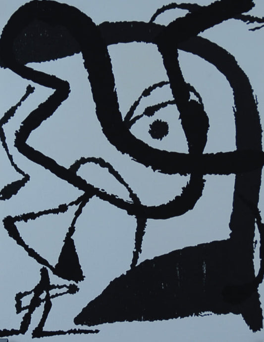 ジョアン・ミロ 【ミロオリジナル版画集より無題17】オリジナルリトグラフリトグラフ【額付】