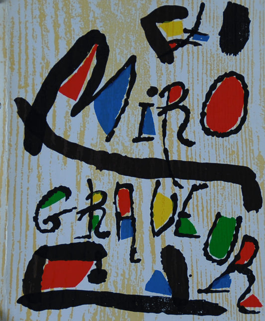 ジョアン・ミロ 【ミロオリジナル版画集より無題10】オリジナルリトグラフリトグラフ【額付】