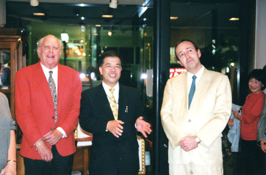 2003年 大阪ギャラリー木村にて「ミッシェル・アンリ来日展」開催
