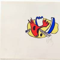 费尔南·莱热 无题 丝网印刷，1951年 版次：57/200 (复制品)