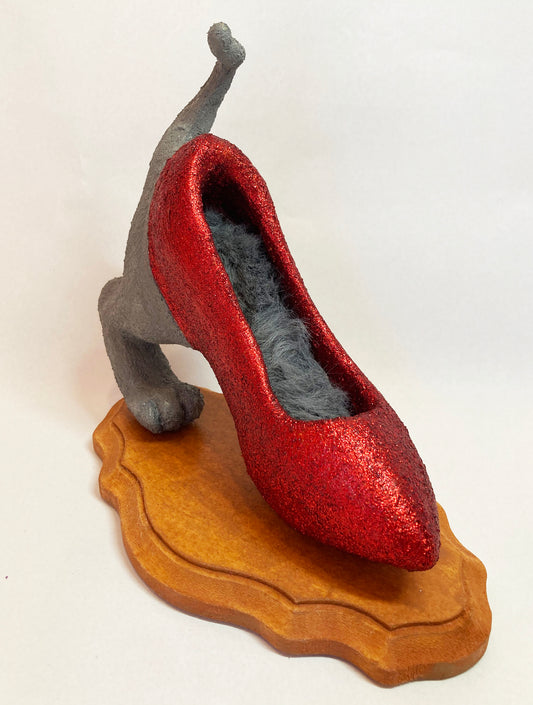 井口エリー　 Little cat mini highheels  レッドバージョン