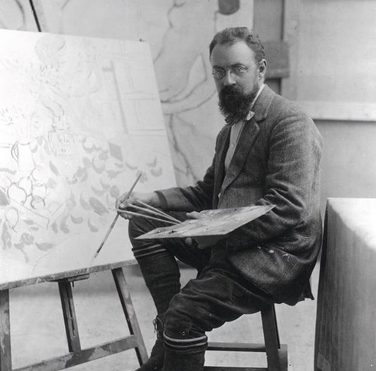 アンリ・マチス    【横たわるの裸婦】1920年代     73x92cm 油彩