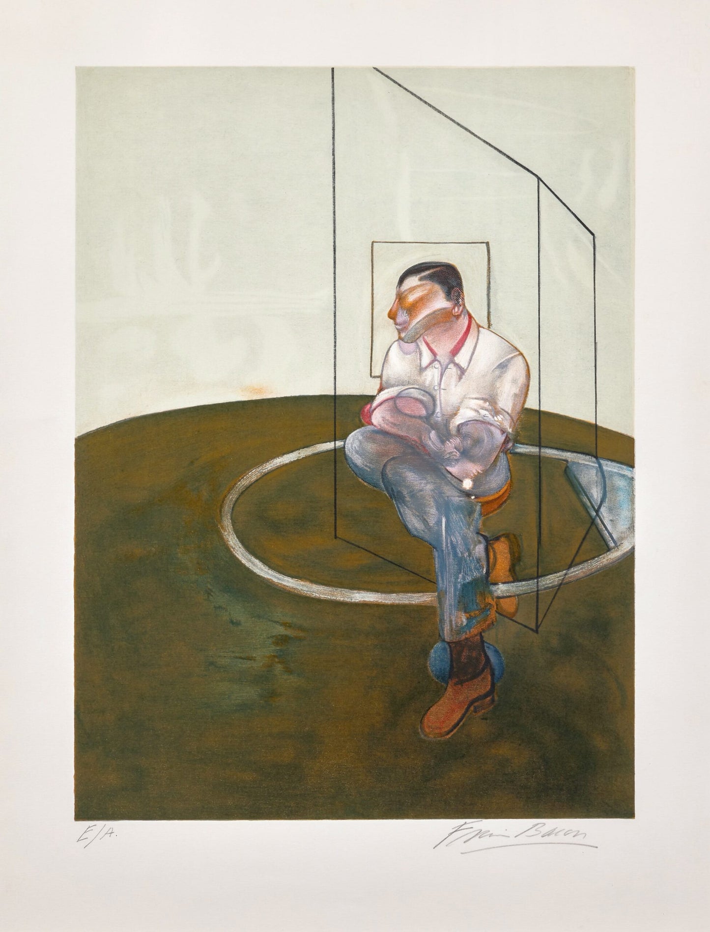 Francis Bacon 　Portrait of John Edwards