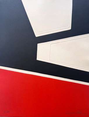 ジャクリンヌ・デビュットラー　Jacqueline Debutler  Fugue noir rouge（黒と赤のフーガ）