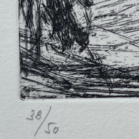 Pablo Picasso "Portrait with Tears" Original Lithograph 1964