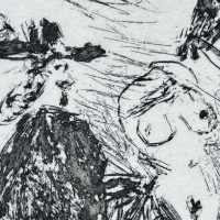 Pablo Picasso "Portrait with Tears" Original Lithograph 1964