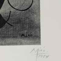 Joan Miro [Dandy] 1969 Image size 74x59cm Original actinto &amp; carborundum