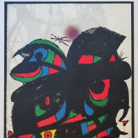 ジョアン・ミロ  Affiche pour l'inauguration de la Fundació Joan Miró Barcelone  バルセロナ マーグ財団