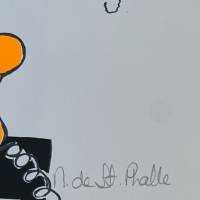 ニキ・ド・サンファル Niki de Saint Phalle　ナナ・パワー：ティータイム（Nana Power : Tea Time）版画 XIV