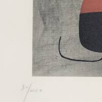 Joan Miro [Dandy] 1969 Image size 74x59cm Original actinto &amp; carborundum