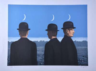 René Magritte, The Masterpiece, or The Mysteries of the Horizon