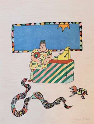 ニキ・ド・サンファル Niki de Saint Phalle　キャッシャー（The Cashier）