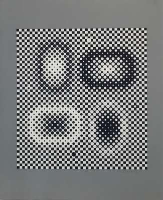 Victor Vasarely　Me-Ta
